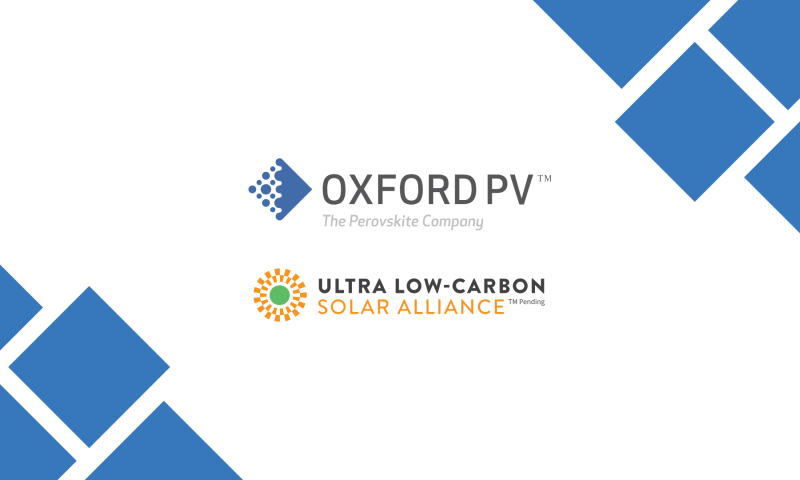 Oxford PV joins the Ultra Low-Carbon Solar Alliance