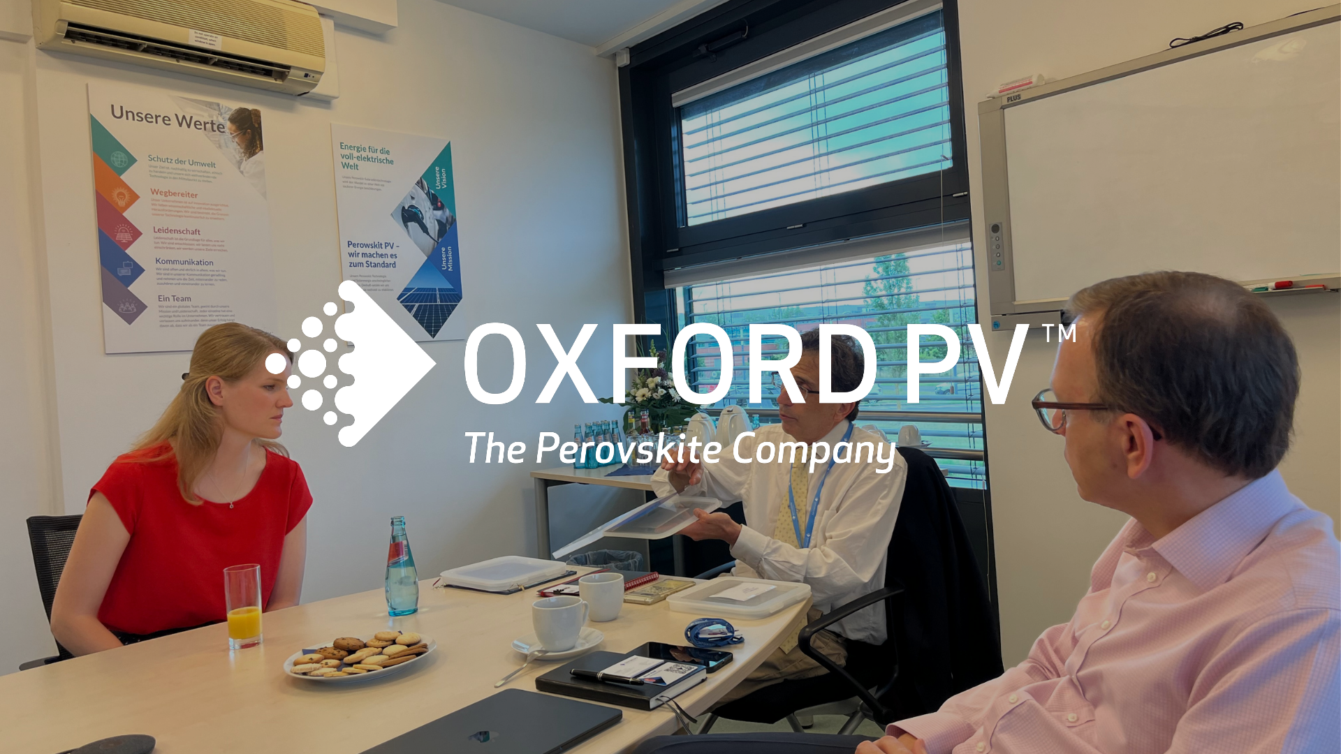 Sonja Eichwede visits Oxford PV